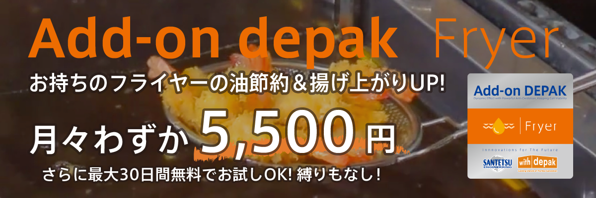 Add-on DEPAK Fryer