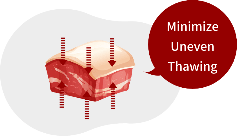Minimize Uneven Thawing
